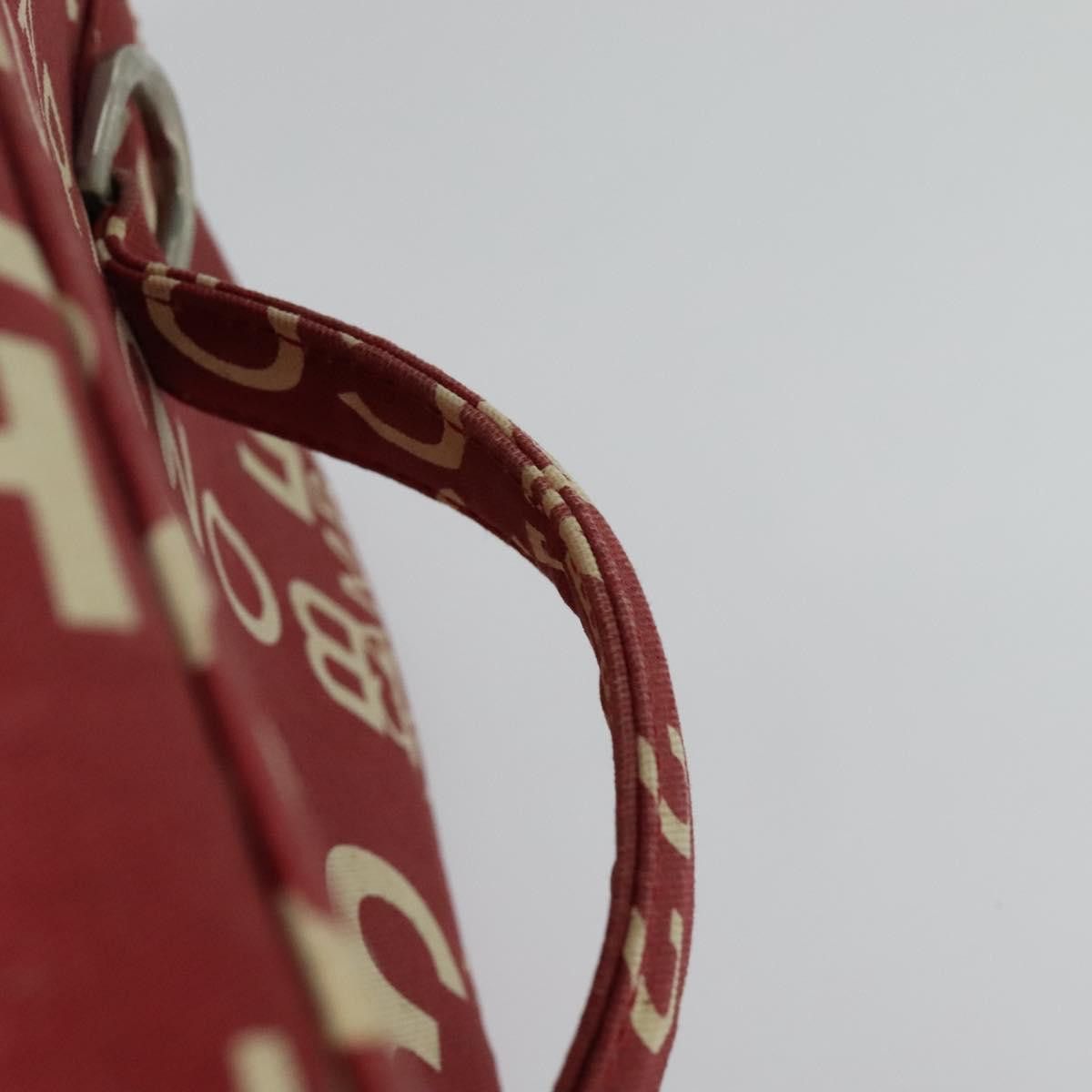 Chanel Red Canvas Clutch Bag (Pre-Owned) Size ONE SIZE - 4 Thumbnail