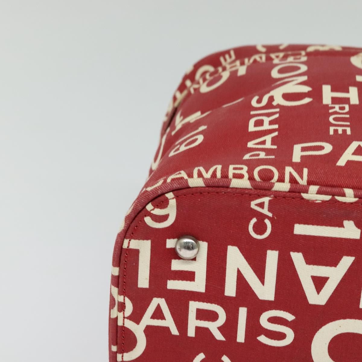 Chanel Red Canvas Clutch Bag (Pre-Owned) Size ONE SIZE - 18 Thumbnail