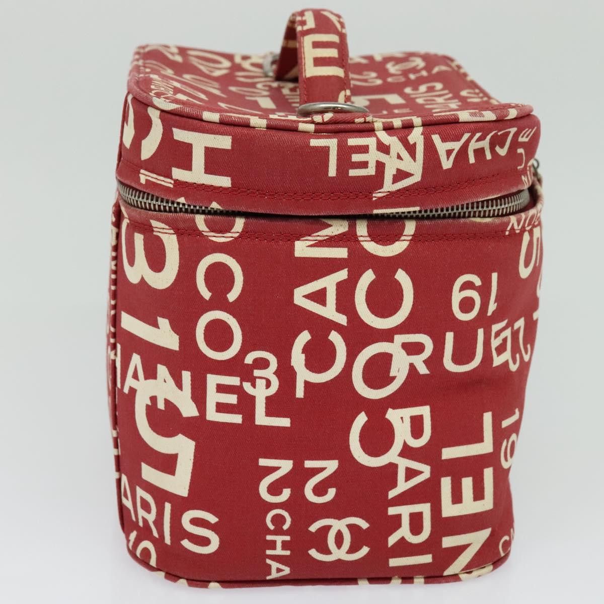 Chanel Red Canvas Clutch Bag (Pre-Owned) Size ONE SIZE - 3 Thumbnail