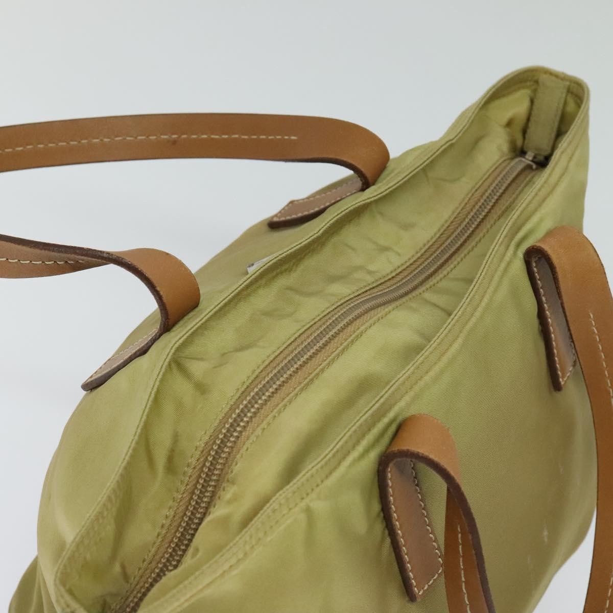 Prada Tessuto Beige Synthetic Tote Bag (Pre-Owned) Size ONE SIZE - 5 Thumbnail