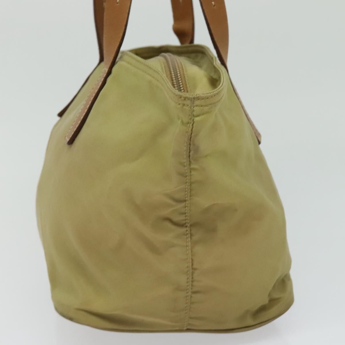 Prada Tessuto Beige Synthetic Tote Bag (Pre-Owned) Size ONE SIZE - 4 Thumbnail