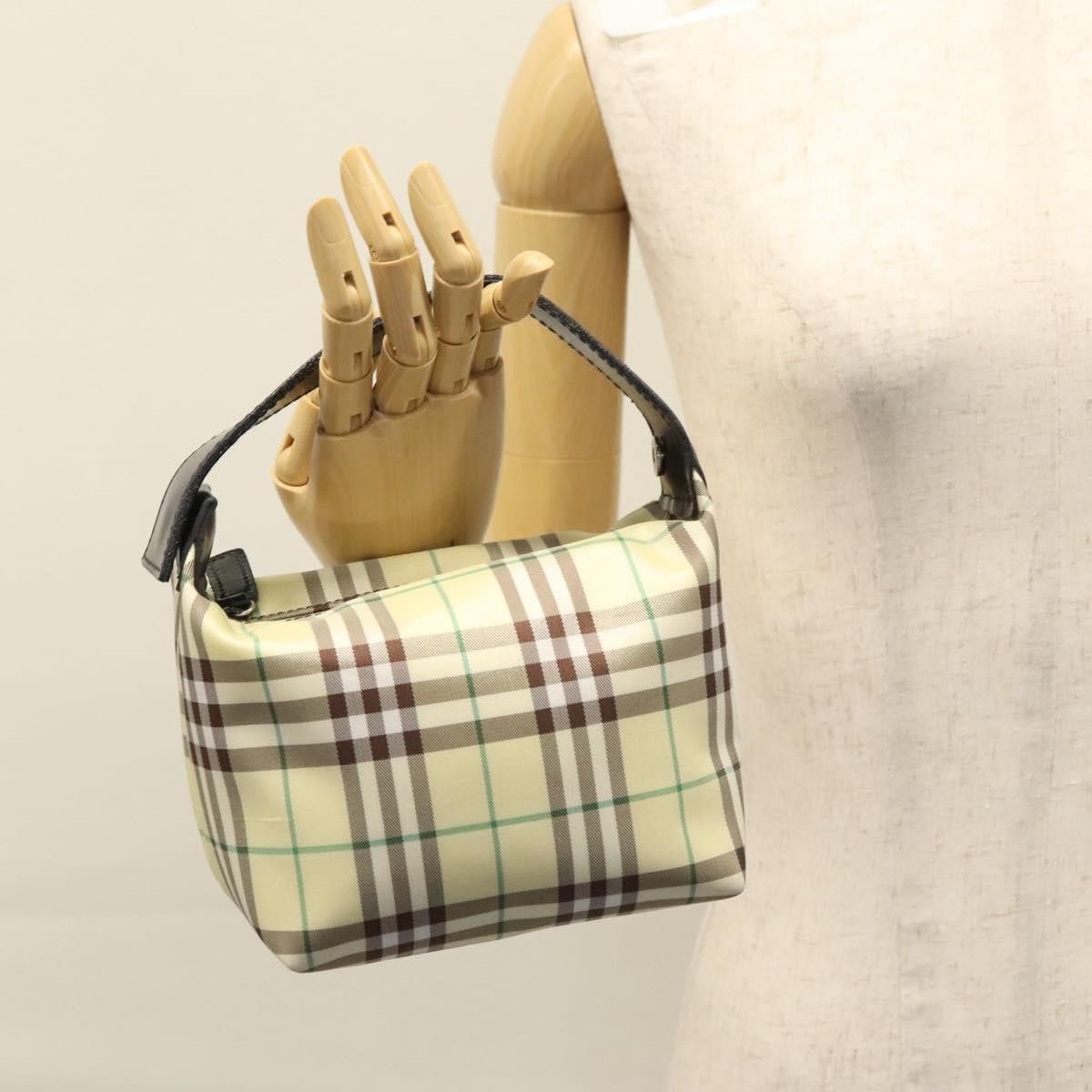 Burberry Nova Check Beige Synthetic Handbag (Pre-Owned) Size ONE SIZE - 18 Thumbnail