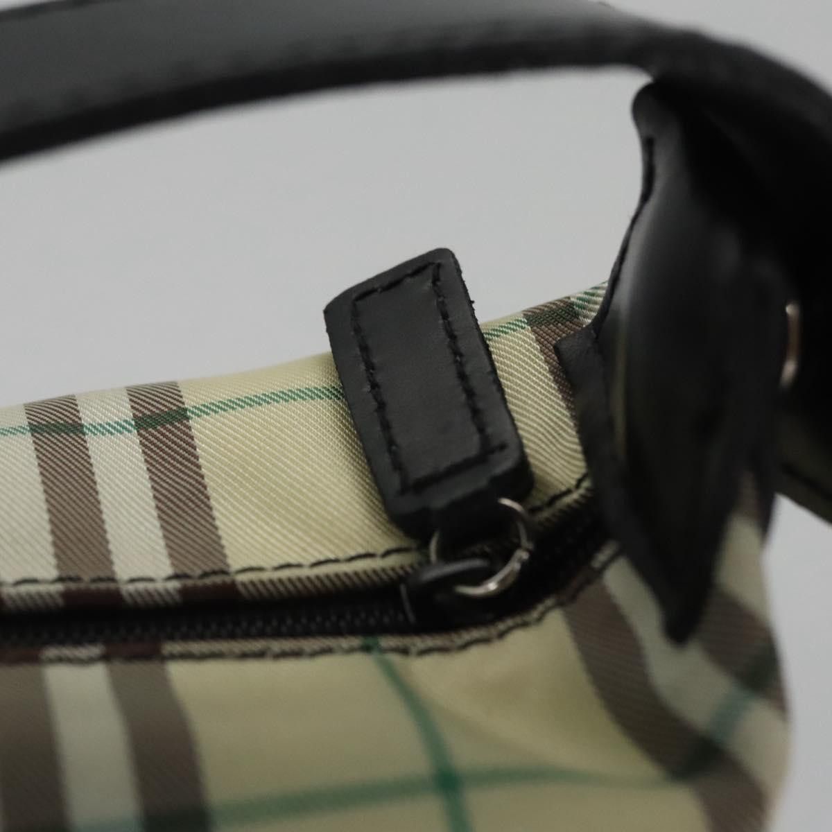 Burberry Nova Check Beige Synthetic Handbag (Pre-Owned) Size ONE SIZE - 12 Thumbnail
