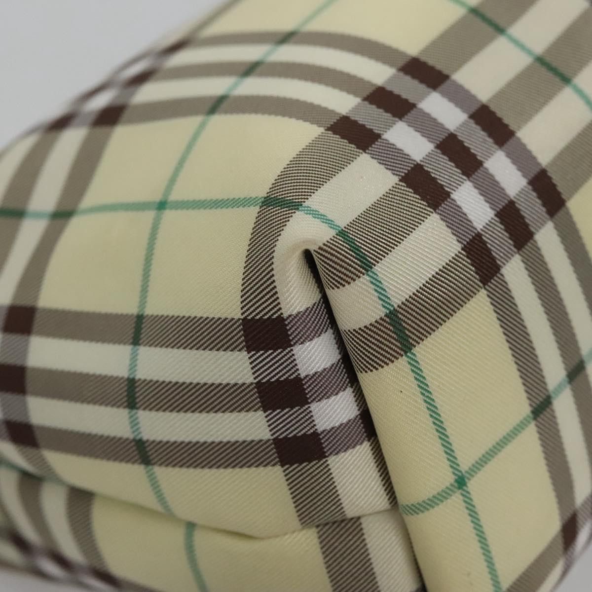 Burberry Nova Check Beige Synthetic Handbag (Pre-Owned) Size ONE SIZE - 8 Thumbnail