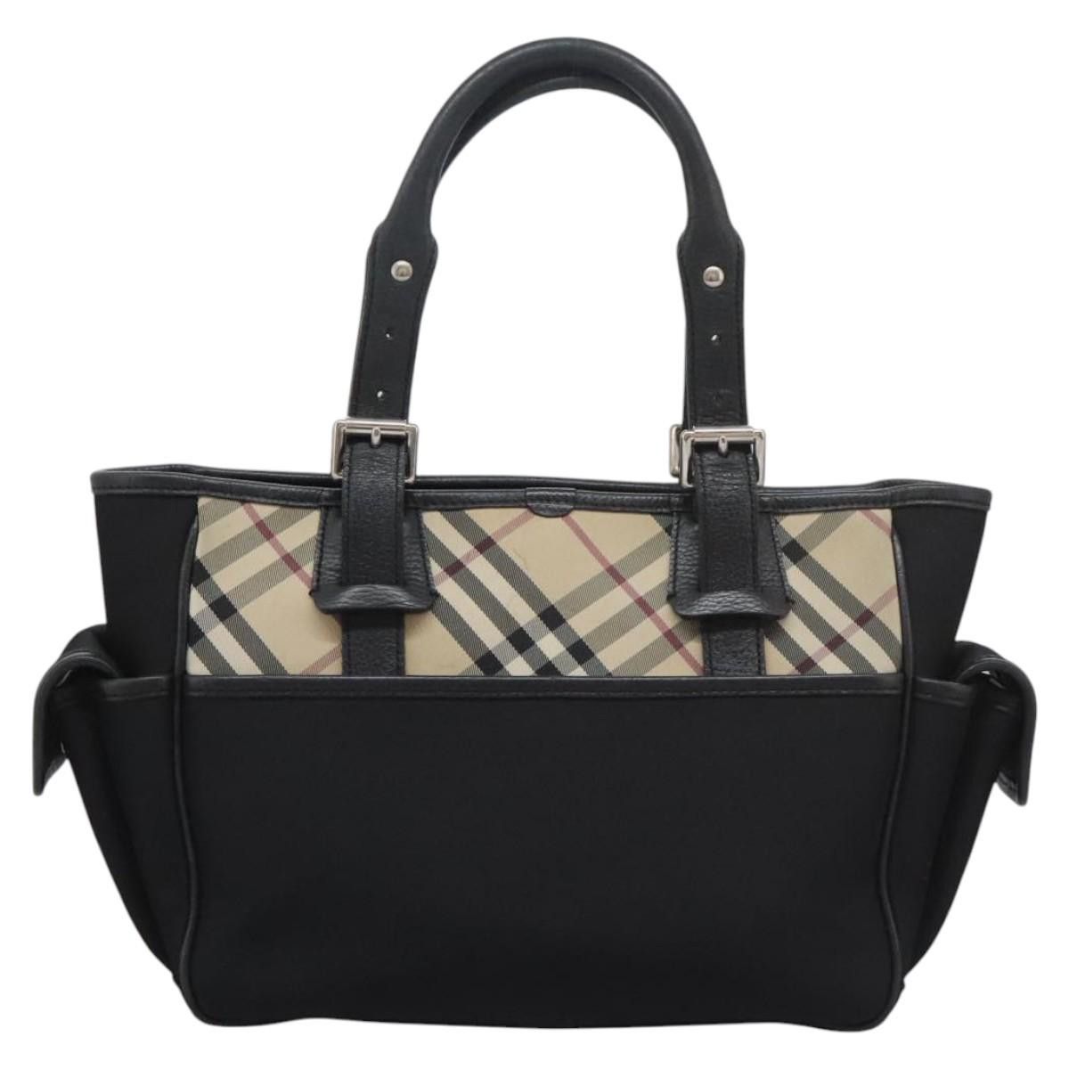 Burberry Nova Check Beige Canvas Tote Bag (Pre-Owned) Size ONE SIZE - 2 Thumbnail