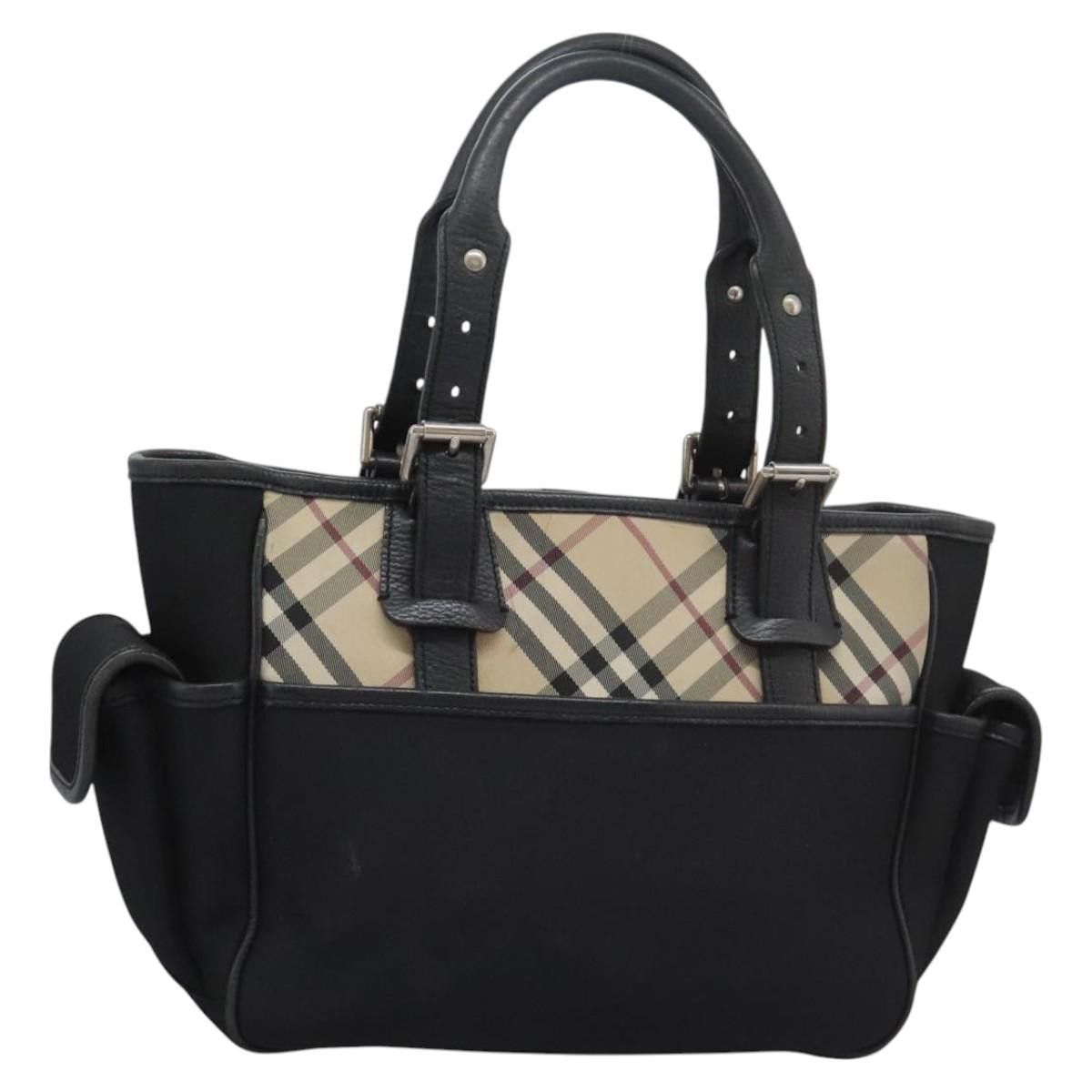 Burberry Nova Check Beige Canvas Tote Bag (Pre-Owned) Size ONE SIZE - 19 Thumbnail