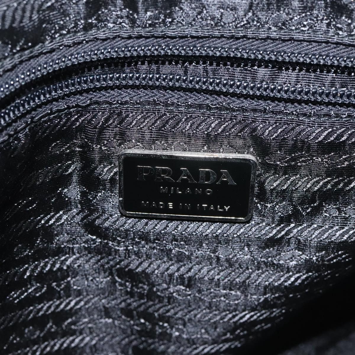 Prada Tessuto Black Synthetic Tote Bag (Pre-Owned) Size ONE SIZE - 17 Thumbnail