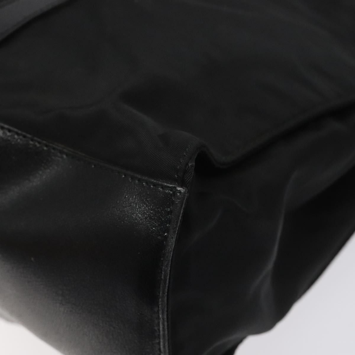 Prada Tessuto Black Synthetic Tote Bag (Pre-Owned) Size ONE SIZE - 8 Thumbnail