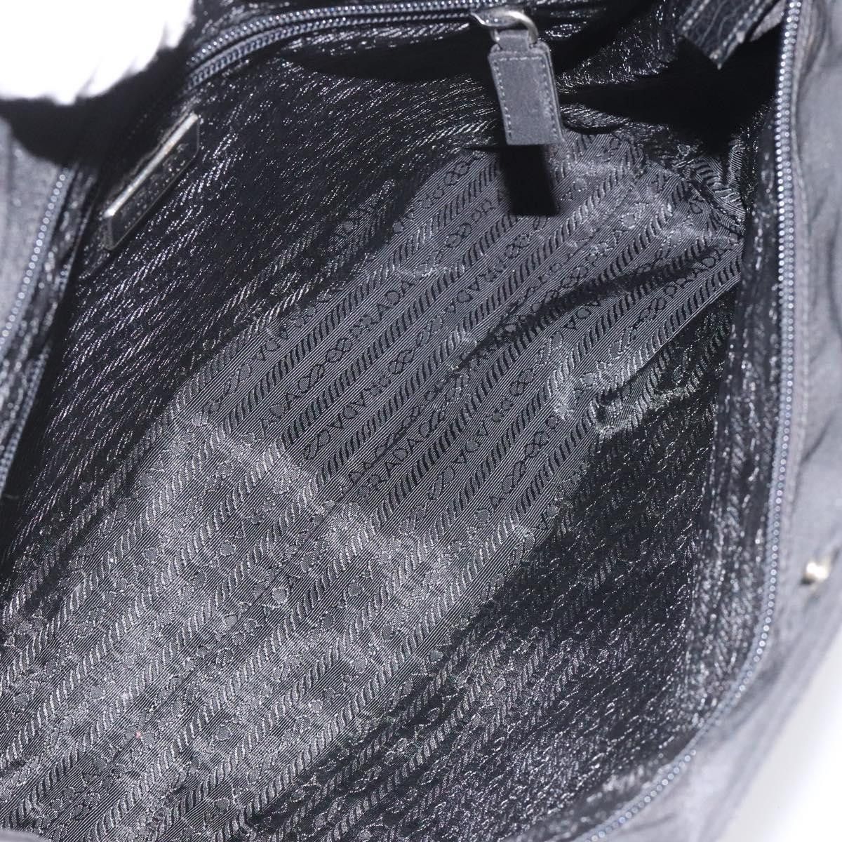 Prada Tessuto Black Synthetic Tote Bag (Pre-Owned) Size ONE SIZE - 14 Thumbnail