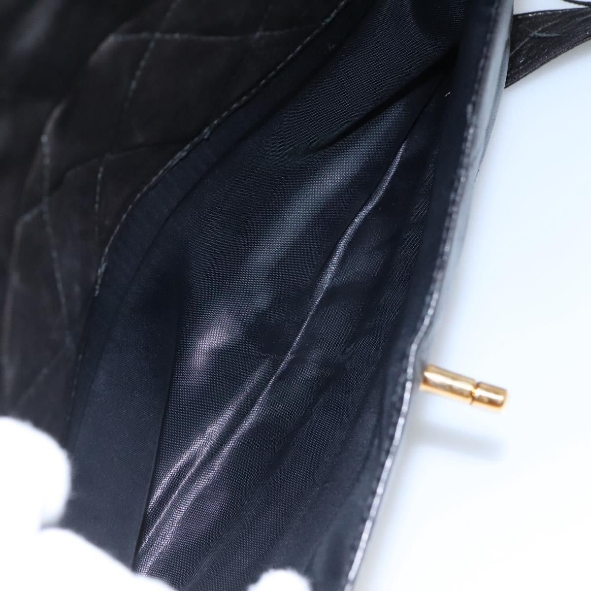 Chanel Coco Mark Black Leather Shoulder Bag (Pre-Owned) Size ONE SIZE - 14 Thumbnail