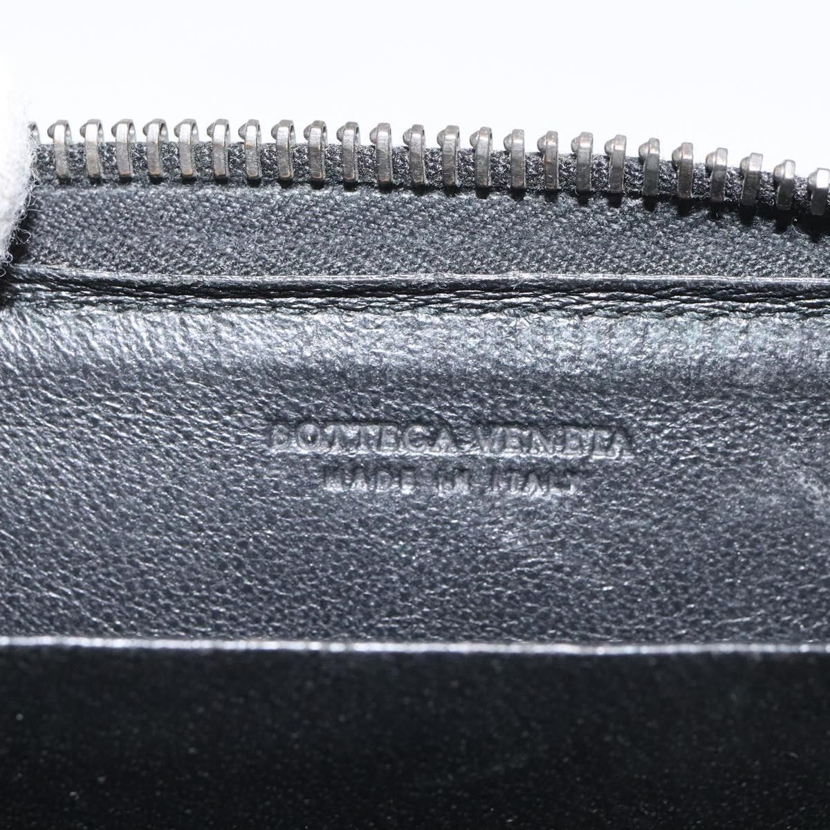 Bottega Veneta Intrecciato Black Leather Wallet (Pre-Owned) Size ONE SIZE - 14 Thumbnail
