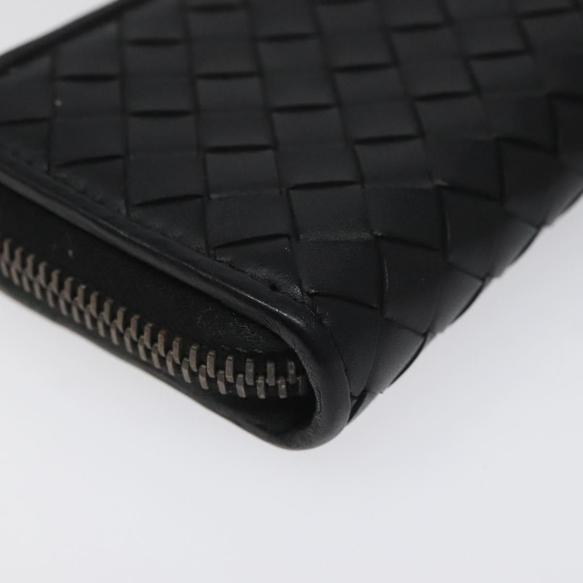 Bottega Veneta Intrecciato Black Leather Wallet (Pre-Owned) Size ONE SIZE - 16 Thumbnail