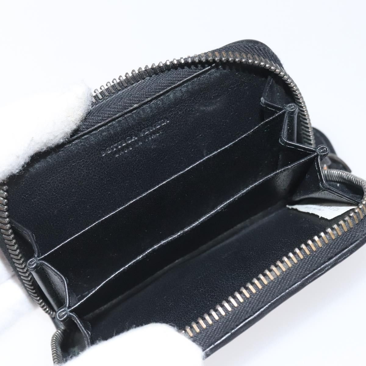 Bottega Veneta Intrecciato Black Leather Wallet (Pre-Owned) Size ONE SIZE - 12 Thumbnail
