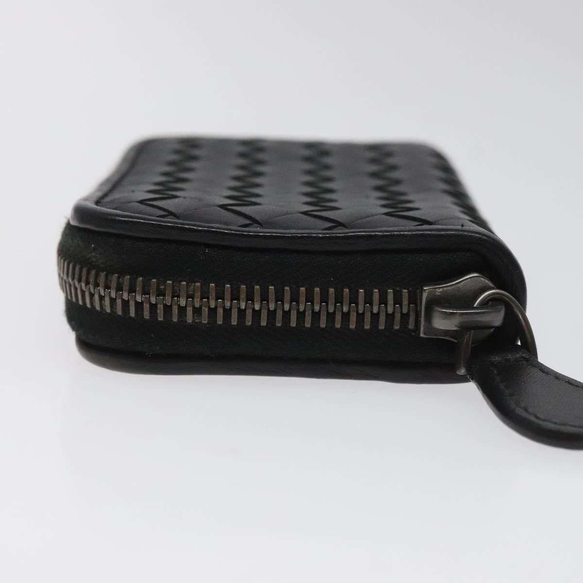 Bottega Veneta Intrecciato Black Leather Wallet (Pre-Owned) Size ONE SIZE - 4 Thumbnail