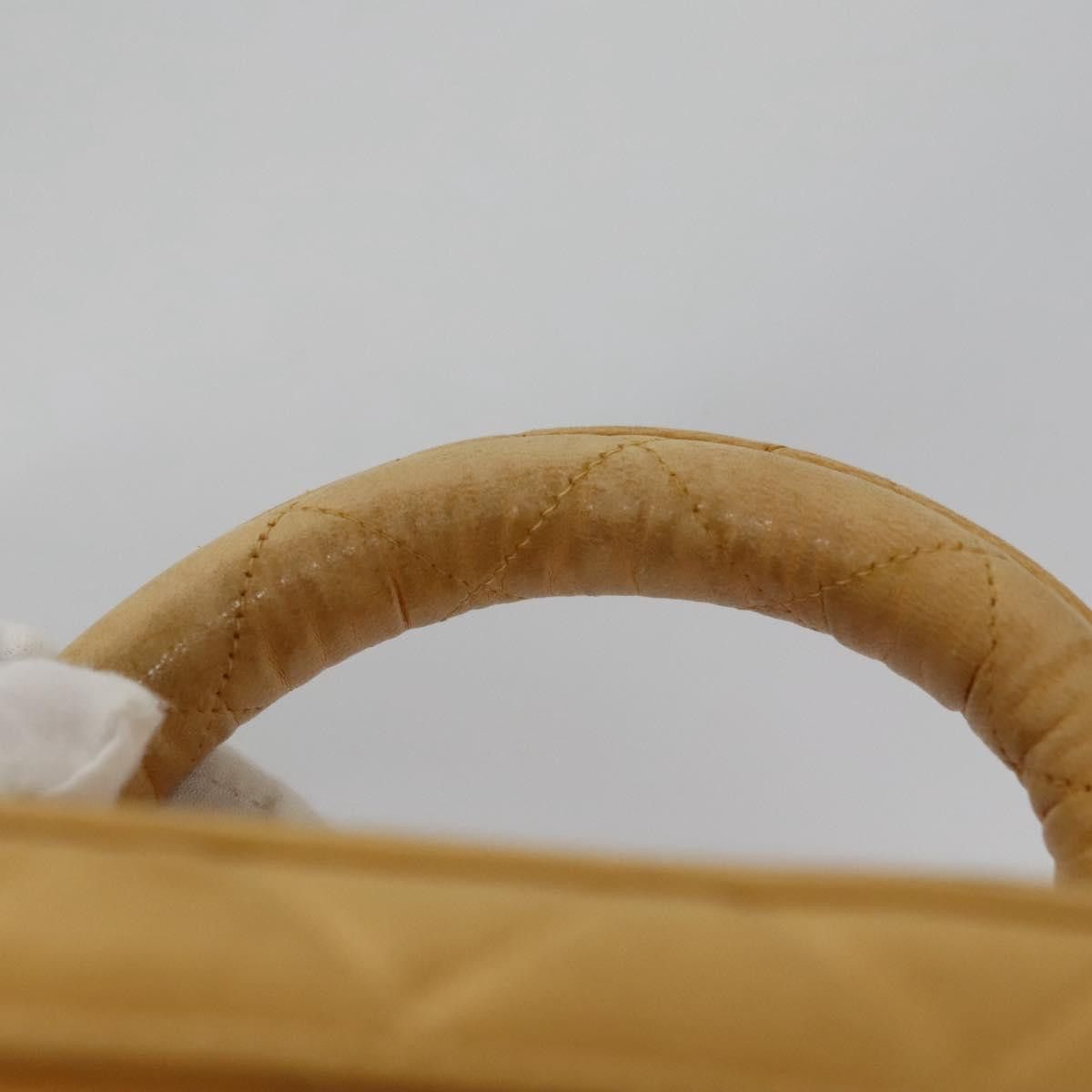 Chanel Vanity Yellow Leather Clutch Bag (Pre-Owned) Size ONE SIZE - 10 Thumbnail