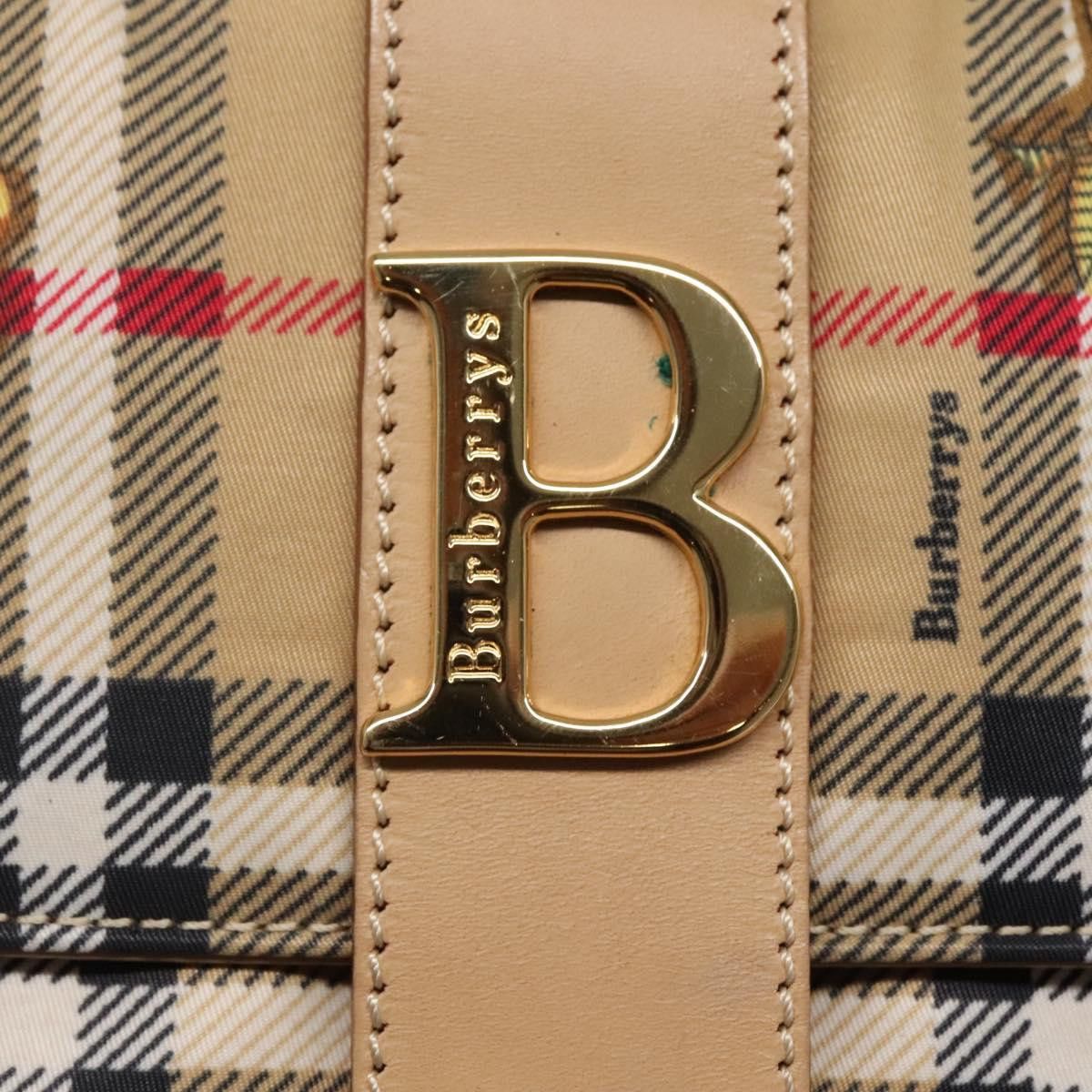 Burberry Nova Check Beige Synthetic Tote Bag (Pre-Owned) Size ONE SIZE - 8 Thumbnail