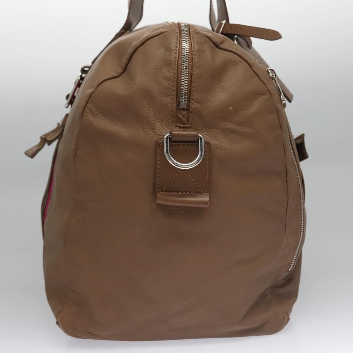 Louis Vuitton Bosphore Brown Leather Travel Bag (Pre-Owned) Size ONE SIZE - 4 Thumbnail