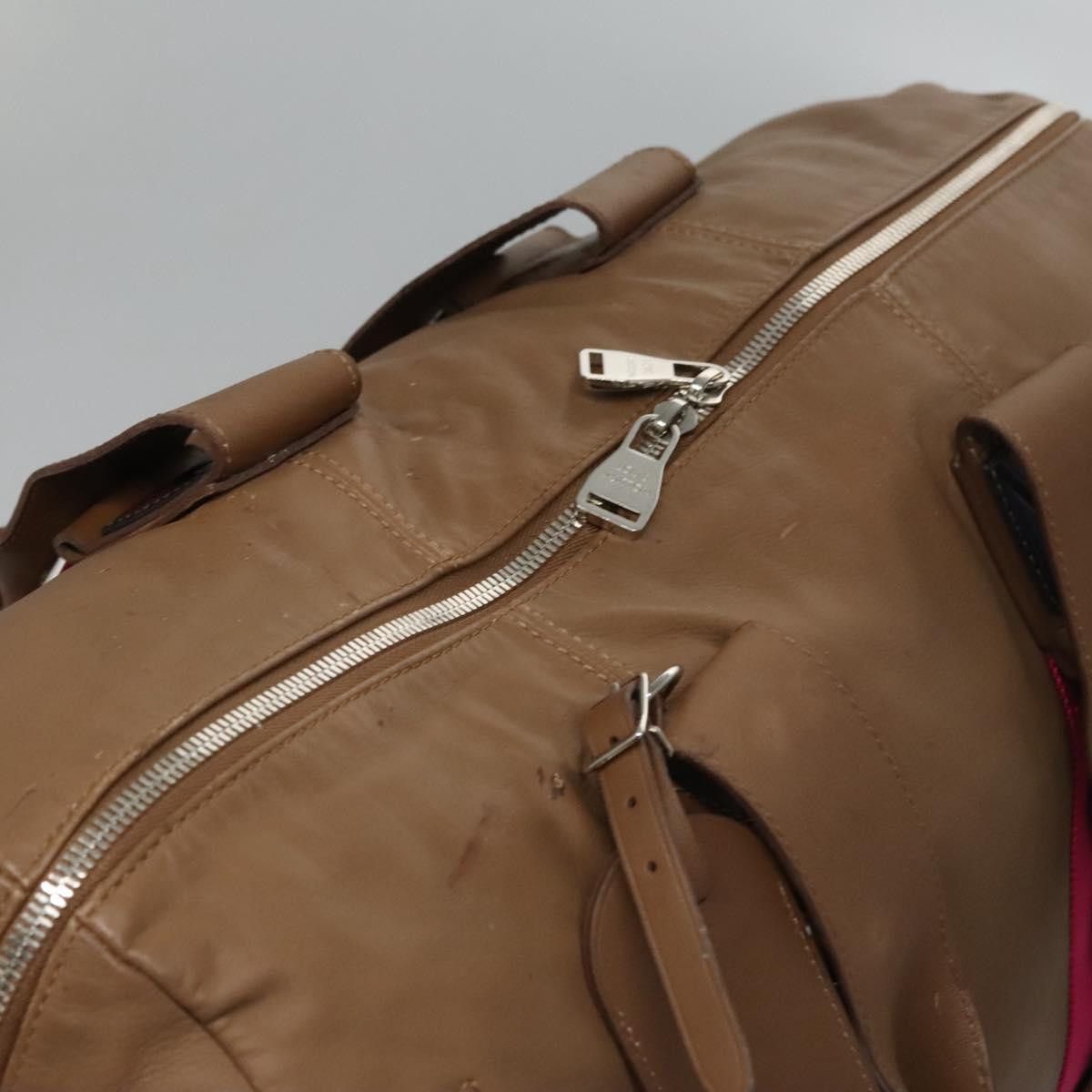 Louis Vuitton Bosphore Brown Leather Travel Bag (Pre-Owned) Size ONE SIZE - 14 Thumbnail