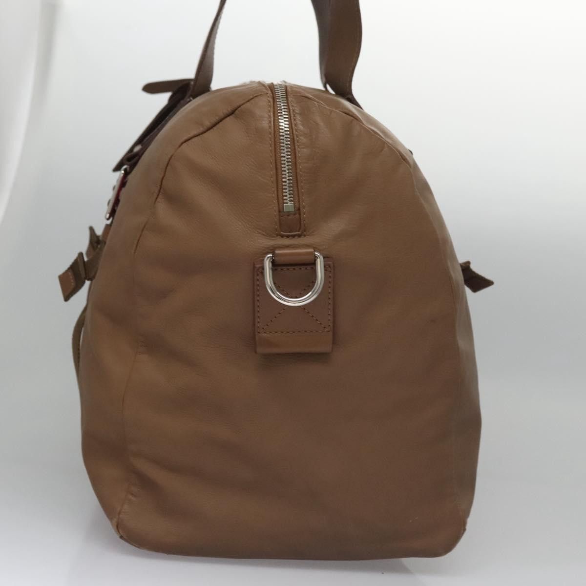 Louis Vuitton Bosphore Brown Leather Travel Bag (Pre-Owned) Size ONE SIZE - 3 Thumbnail