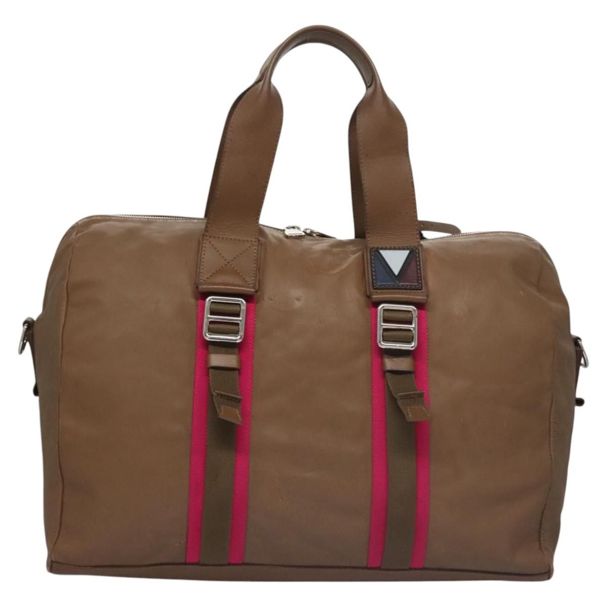 Louis Vuitton Bosphore Brown Leather Travel Bag (Pre-Owned) Size ONE SIZE - 2 Thumbnail