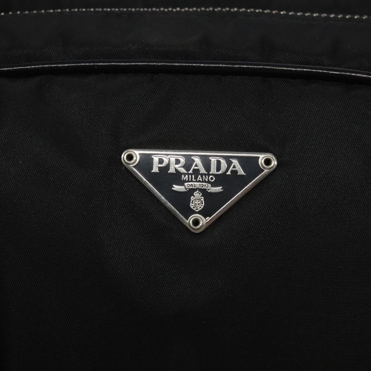 Prada Black Synthetic Shoulder Bag (Pre-Owned) Size ONE SIZE - 10 Thumbnail