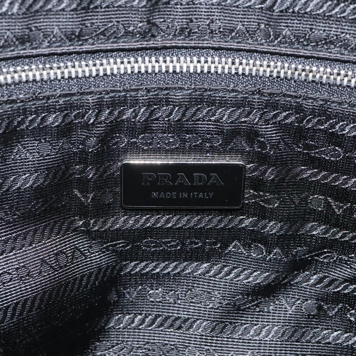 Prada Black Synthetic Shoulder Bag (Pre-Owned) Size ONE SIZE - 12 Thumbnail