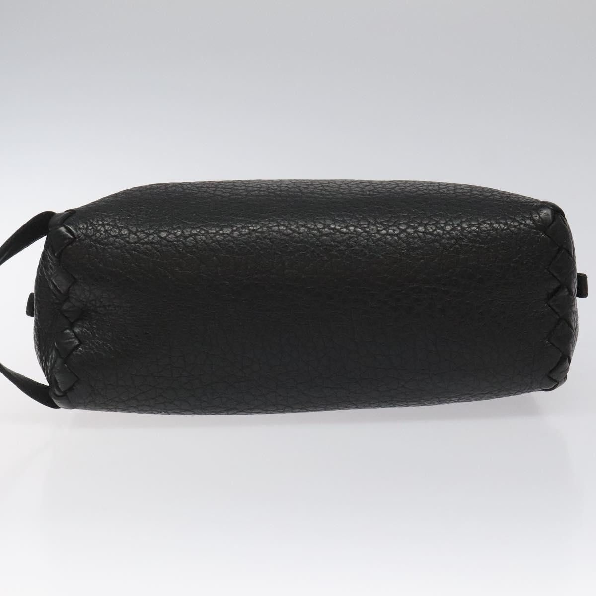 Bottega Veneta Intrecciato Black Leather Clutch Bag (Pre-Owned) Size ONE SIZE - 18 Thumbnail