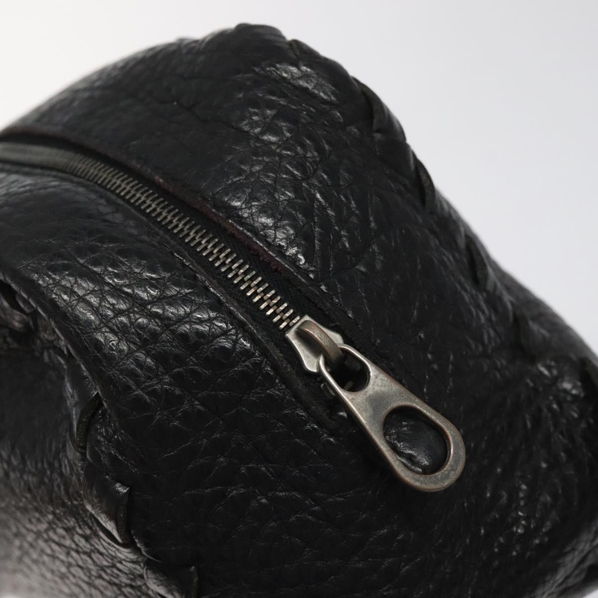 Bottega Veneta Intrecciato Black Leather Clutch Bag (Pre-Owned) Size ONE SIZE - 12 Thumbnail