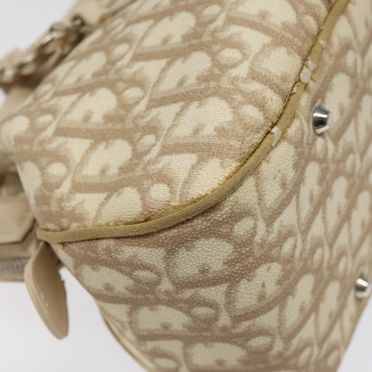 Dior Trotter Beige Canvas Handbag (Pre-Owned) Size ONE SIZE - 13 Thumbnail