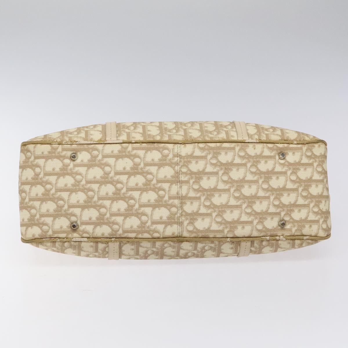 Dior Trotter Beige Canvas Handbag (Pre-Owned) Size ONE SIZE - 9 Thumbnail