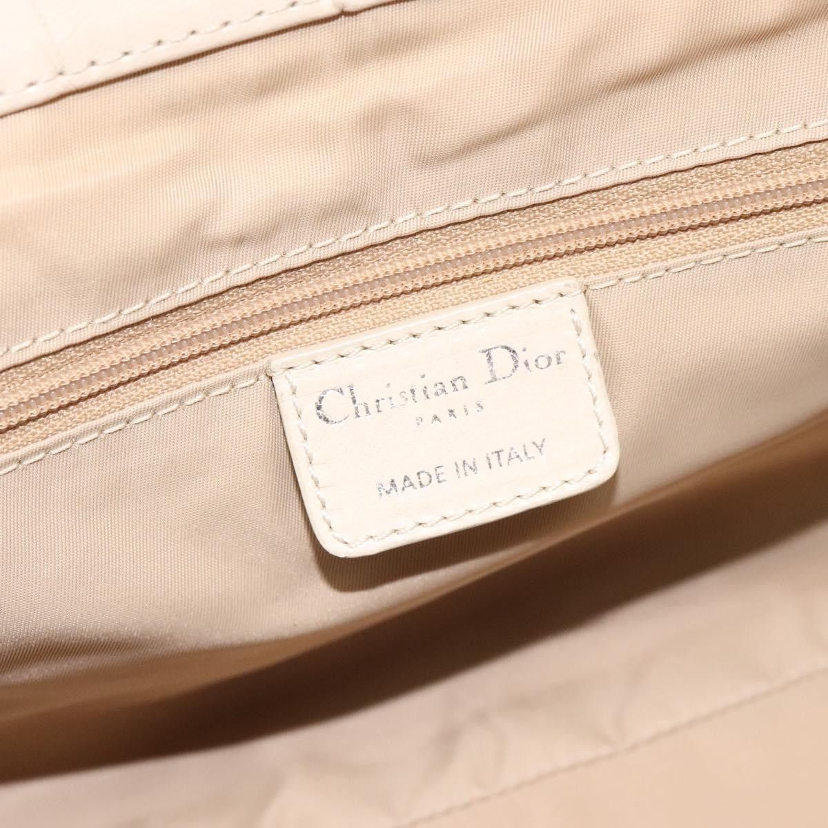 Dior Trotter Beige Canvas Handbag (Pre-Owned) Size ONE SIZE - 16 Thumbnail