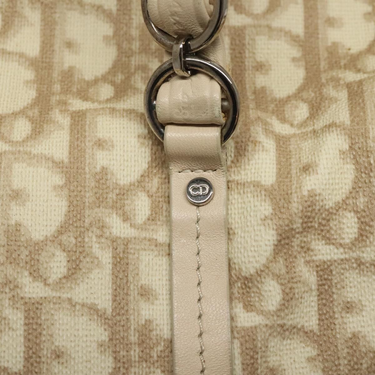 Dior Trotter Beige Canvas Handbag (Pre-Owned) Size ONE SIZE - 14 Thumbnail