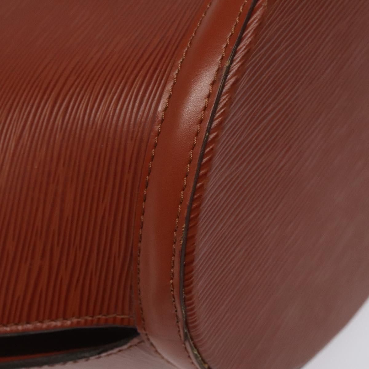 Louis Vuitton Saint Jacques Brown Leather Shoulder Bag (Pre-Owned) Size ONE SIZE - 9 Thumbnail