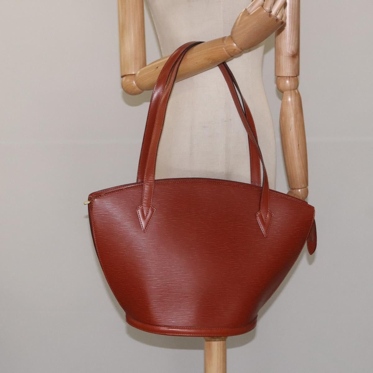 Louis Vuitton Saint Jacques Brown Leather Shoulder Bag (Pre-Owned) Size ONE SIZE - 16 Thumbnail