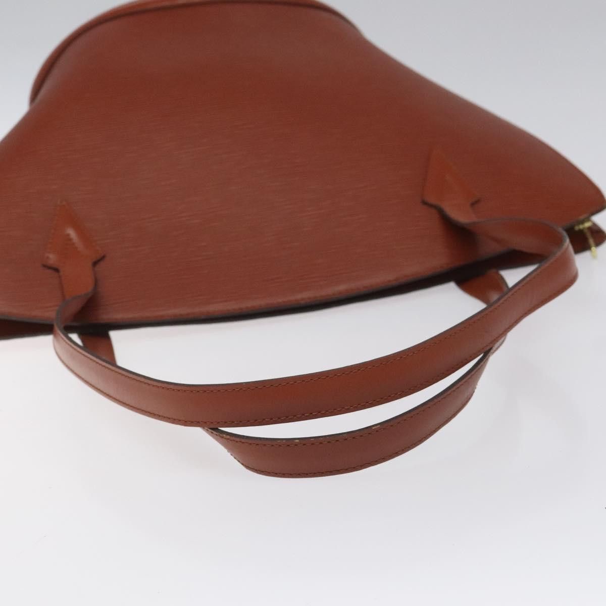 Louis Vuitton Saint Jacques Brown Leather Shoulder Bag (Pre-Owned) Size ONE SIZE - 5 Thumbnail