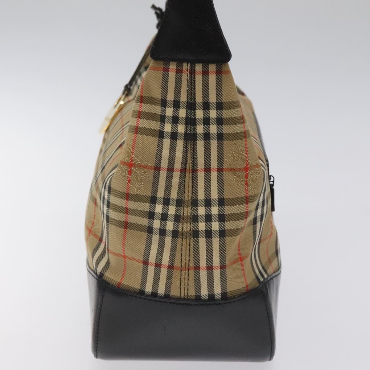Burberry Nova Check Beige Leather Shoulder Bag (Pre-Owned) Size ONE SIZE - 3 Thumbnail