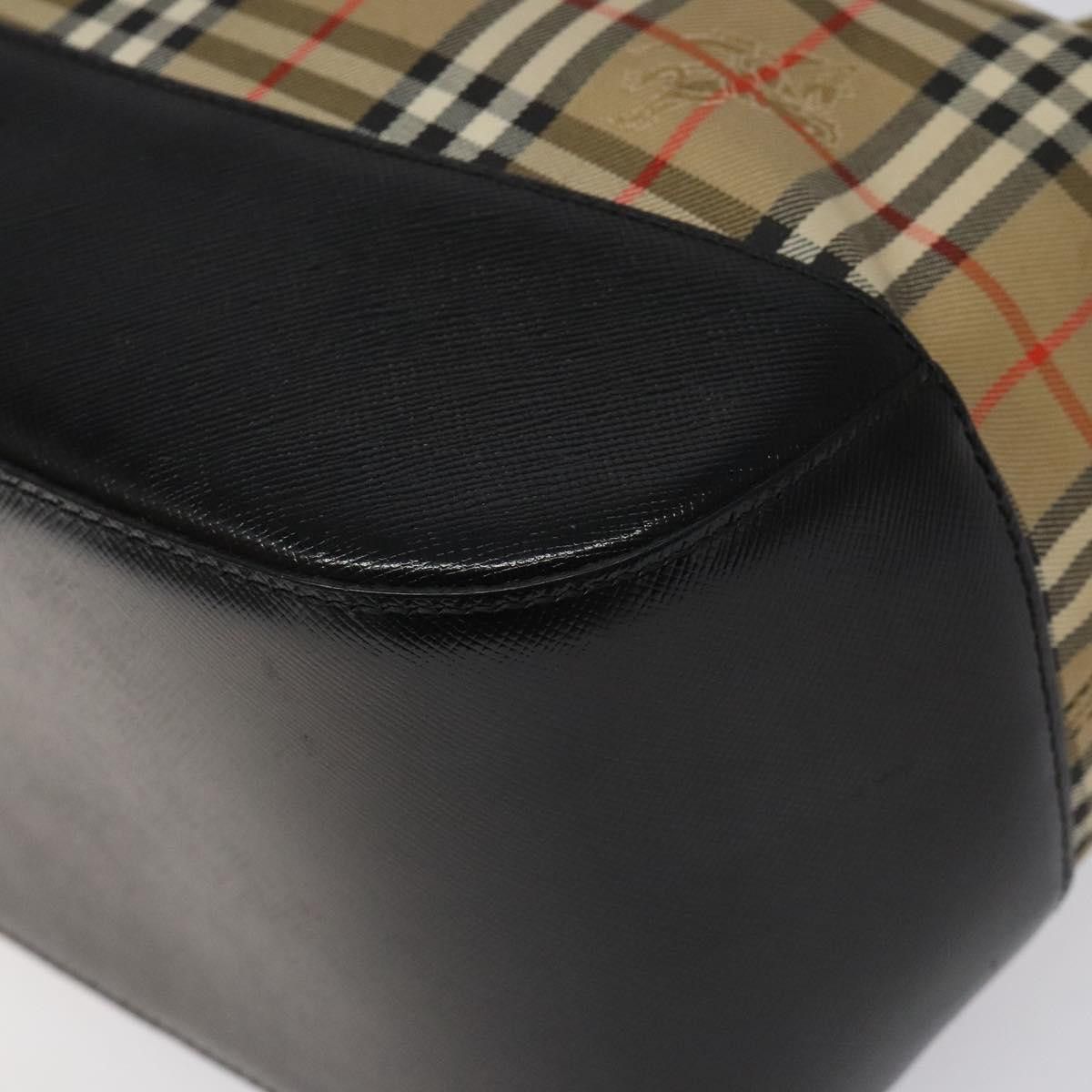 Burberry Nova Check Beige Leather Shoulder Bag (Pre-Owned) Size ONE SIZE - 7 Thumbnail