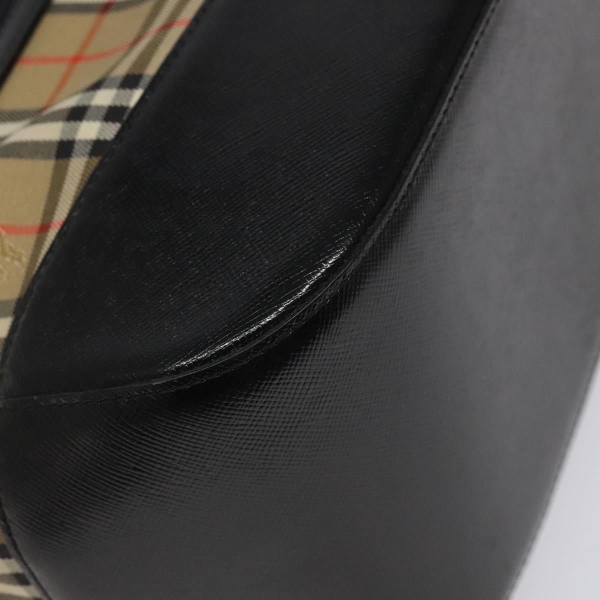 Burberry Nova Check Beige Leather Shoulder Bag (Pre-Owned) Size ONE SIZE - 10 Thumbnail