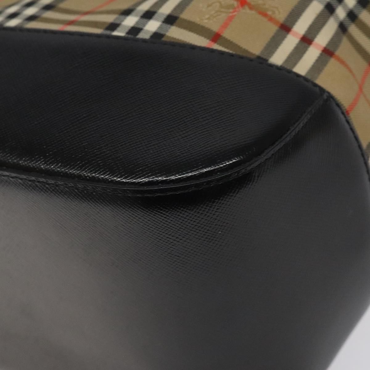 Burberry Nova Check Beige Leather Shoulder Bag (Pre-Owned) Size ONE SIZE - 9 Thumbnail