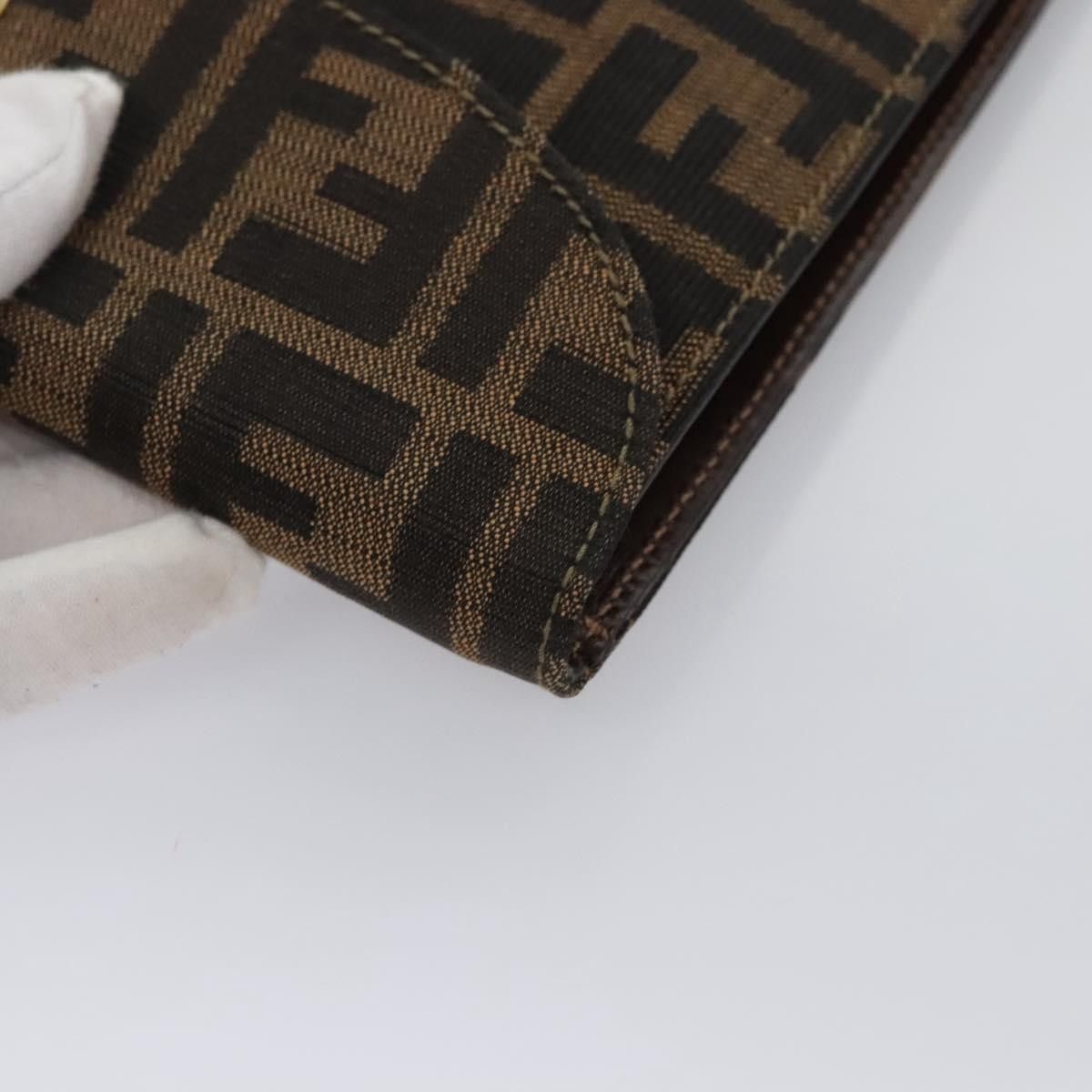 Fendi Zucchino Brown Canvas Handbag (Pre-Owned) Size ONE SIZE - 19 Thumbnail