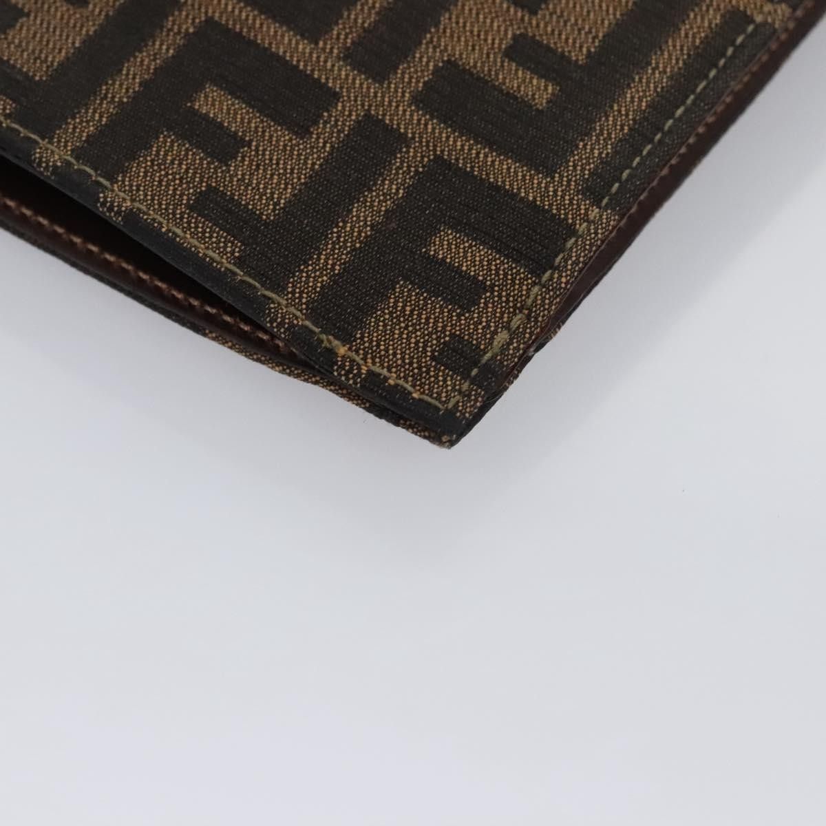 Fendi Zucchino Brown Canvas Handbag (Pre-Owned) Size ONE SIZE - 6 Thumbnail
