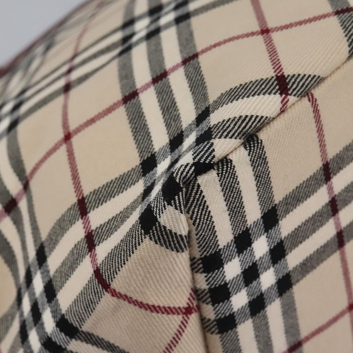 Burberry Nova Check Beige Canvas Tote Bag (Pre-Owned) Size ONE SIZE - 18 Thumbnail