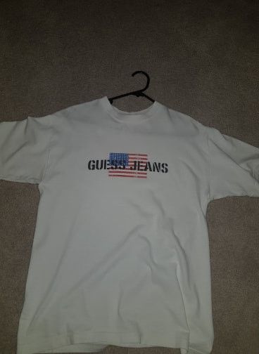 Guess Jeans Vintage Rare T shirt White