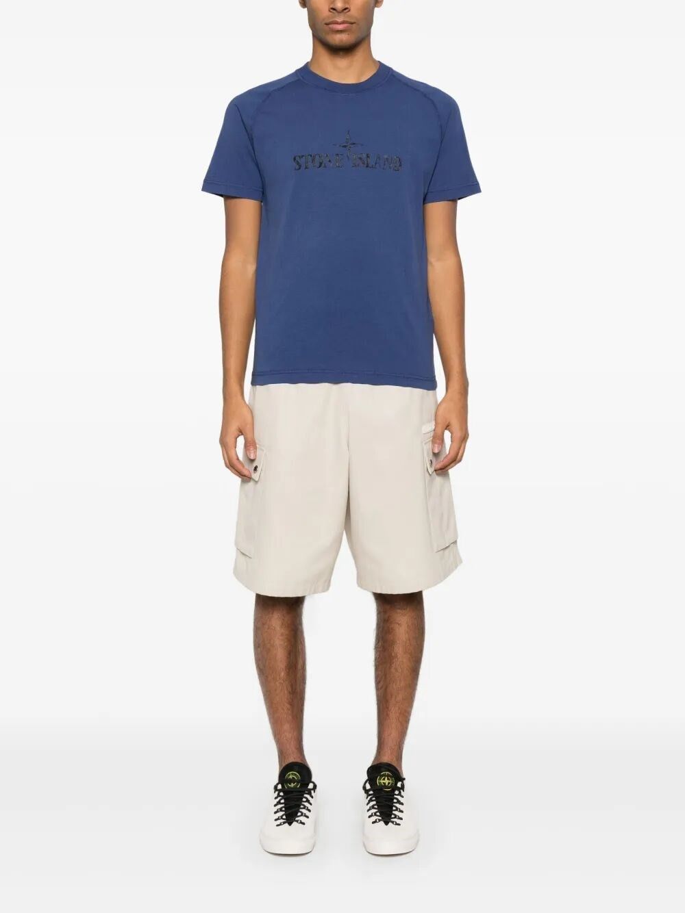 Stone Island Short Sleeve T-Shirt Size US L / EU 52-54 / 3 - 2 Thumbnail