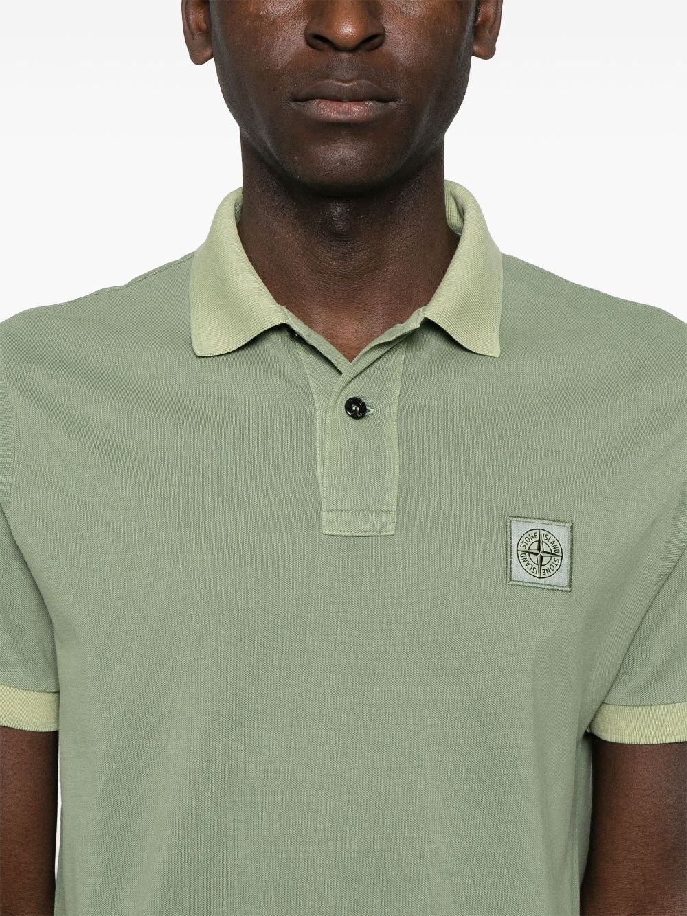 Stone Island Slim Fit Short Sleeve Polo Size US XXL / EU 58 / 5 - 3 Thumbnail