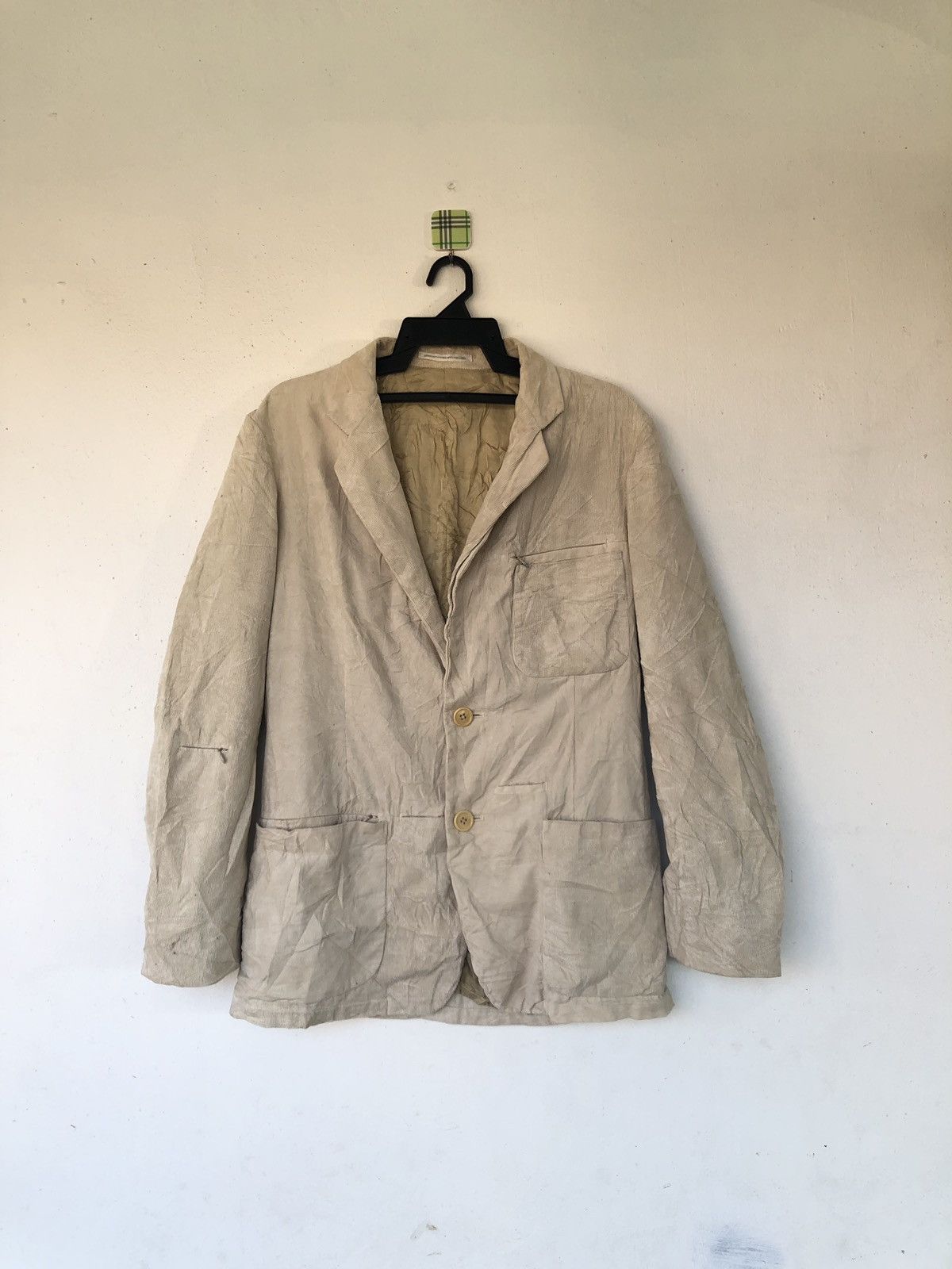 Y’s YOHJI YAMAMOTO Corduroy Blazer Jacket