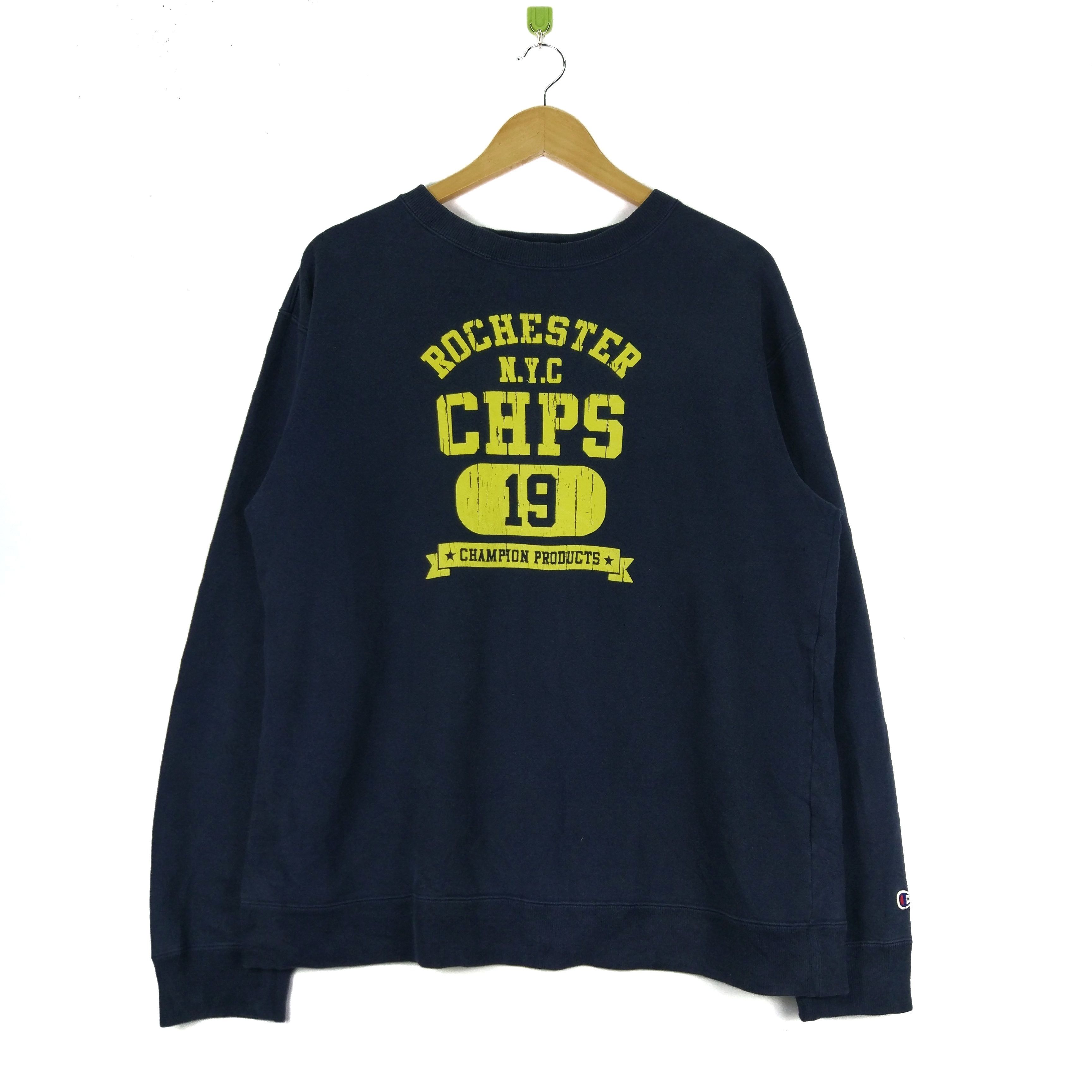 Champion Rochester NYC Crewneck Pullover Jumper Sweatshirt