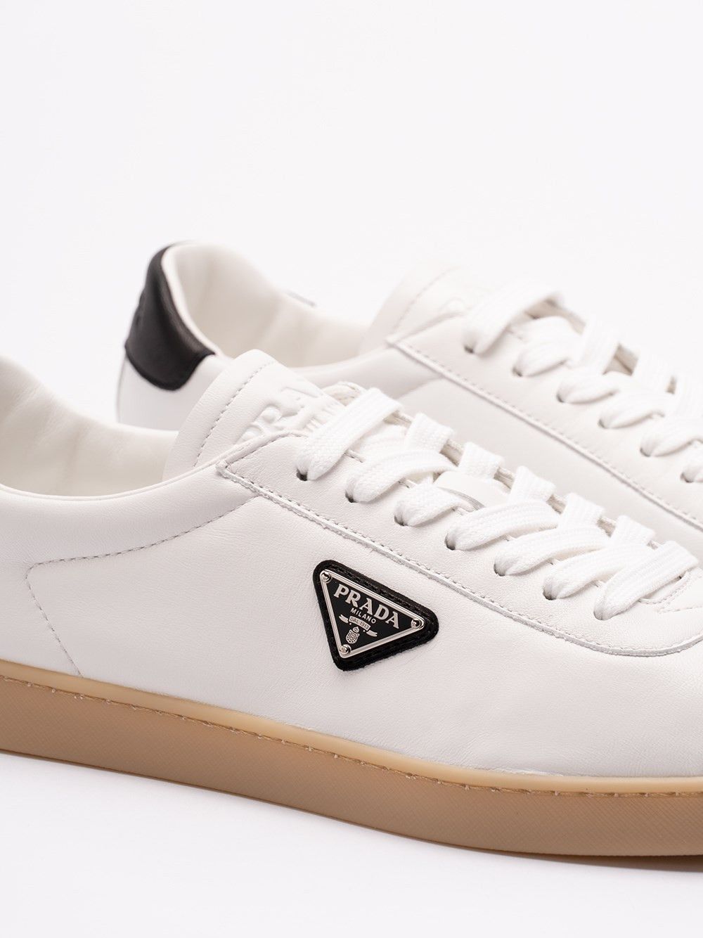 Prada `Lane` Leather Sneakers Size US 9 / EU 42 - 5 Thumbnail