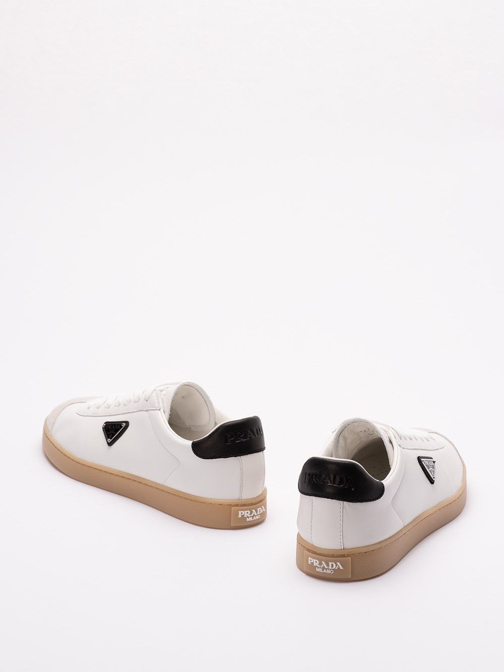 Prada `Lane` Leather Sneakers Size US 9 / EU 42 - 3 Thumbnail