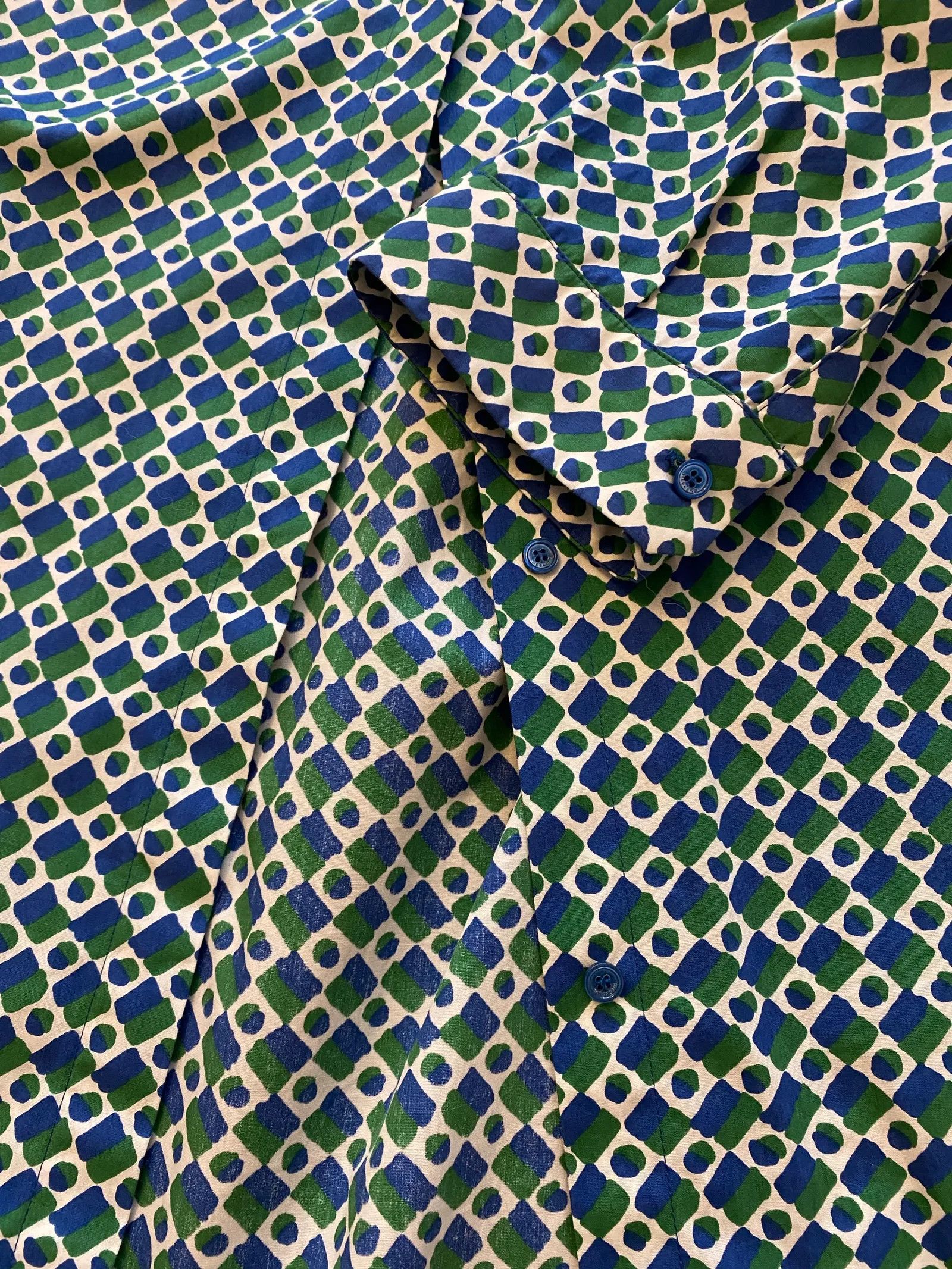 Weekend Max Mara Weekend Max Mara Karim Print Shirt Dress Dress Size S / US 4 / IT 40 - 3 Thumbnail